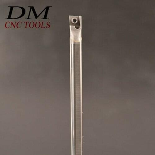 1Pcs C07K-SCLCR06, carbide turning tool holder diameter 7mm Tungsten steel anti-seismic bar for machining Boring bar inner hole