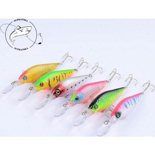 1Pcs Artificial Minnow Shad Fishing Hard Baits 11cm/11.7g Wobbler Crankbaits Hard Pesca Swim Bass Isca Tools