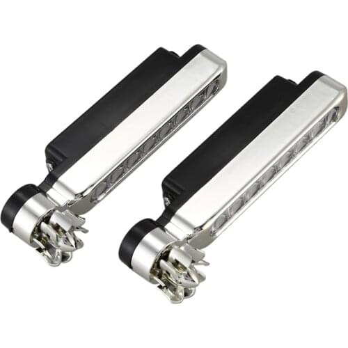 2x Wind Powered 8 LED Car DRL Daytime Running Light Fog Head Lamp Bulbs White