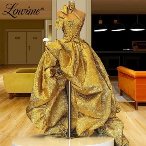 2021 Special Design High Low Prom Dresses Ruched Bow Party Dress Arabic African Evening Gowns Formal Middle East Evening Wear