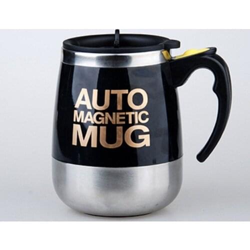 400ml Auto Magnetic Mug Stainless Steel Self Stirring Coffee Mug Automatic Mixing Juice Milk Smart shaker Coffee Cup