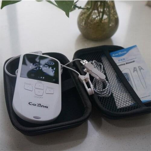 COZING 2020 Newest Anti Sleep Electrotherapy Alpha CES Stim Device For Anxiety Insomnia And Depression Cure Migraine Neurosism