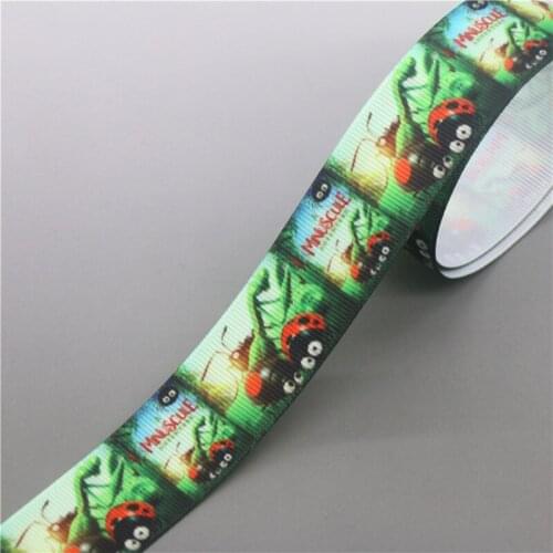 DHK 50yards minuscule Printed Grosgrain Ribbon Accessory Hairbow Headwear Decoration DIY Wholesale OEM S1367