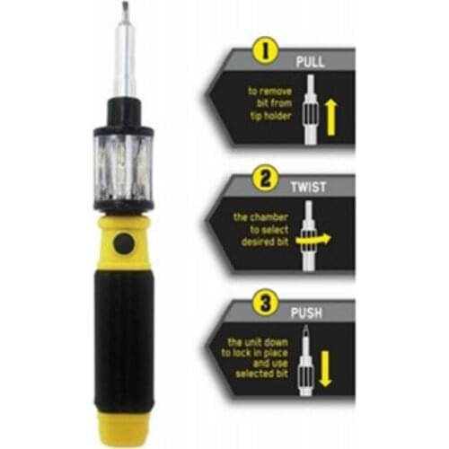 6 in 1 Screwdriver Pocket Precision Screwdriver tool set Twist-Bit Twist Bit As See On TV