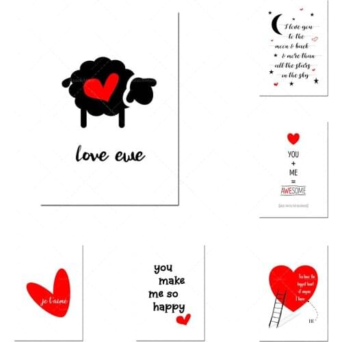 Love wall art, love art, gifts for him, gifts for her, gifts for lovers, engagement prints wall art pictures living room home de