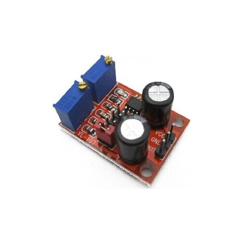 NE555 pulse frequency adjustable duty cycle square wave modules rectangular wave signal generator stepper motor driver 1PCS