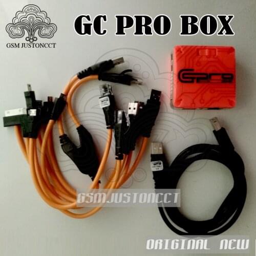 Newest Verison GC Pro Box GC PRO BOX GcPro Box with 7 cables For Samsung ZTE Huawei MTK CDMA Free Shipping