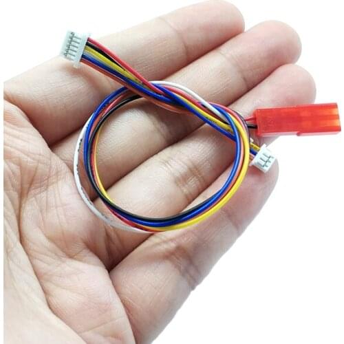 2PCS 5.8G image transmitter video output line signal wire FPV launcher transmitter AV Cable For TS5823 TS5823 Pro JST Power