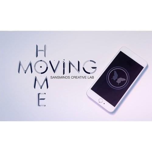 Moving Home by SansMinds Magic Tricks Close Up Magic Props Card Magic Toys Illusions Magician Professional Comedy
