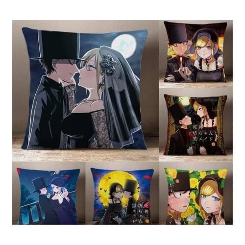Anime The Duke of Death and His Maid Alice Lendrott Dakimakura Peach Skin Plush Stuffed Throw Pillow Sofa Bed Cushion