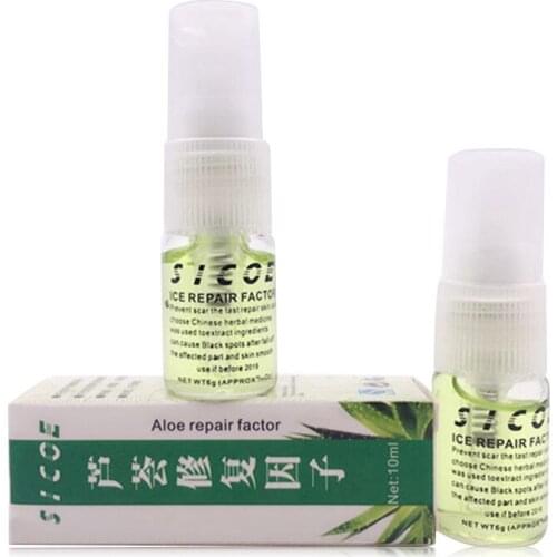 Free Shipping 10Pcs Semi-Permanent Make-Up Aloe Repair Factor For Eyebrow Eyeline And Lip Repair After Tattoo