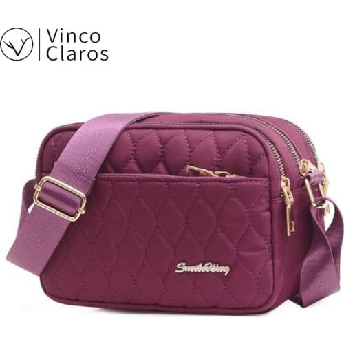 Casual Nylon Shoulder Crossbody Bags for Women Multiple Pockets and Large Capacity Handbags High Quality Purses Hand Bags Sac