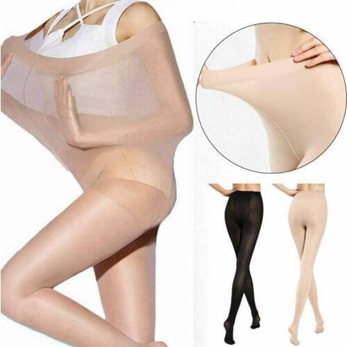 Super Elastic Plus Size Tights Warm Winter Thermal Velvet Pantyhose