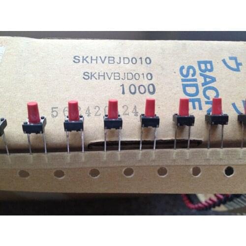 Japan ALPS SKHVBJD010 touch switch 6*6*9.5mm line plug middle 2 feet original spot