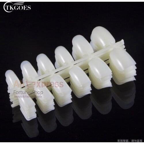 120 Pieces Per Pack Natural Square Full Cover False Nail Tips 10 Sizes With Extra Nr 5 And Nr 6