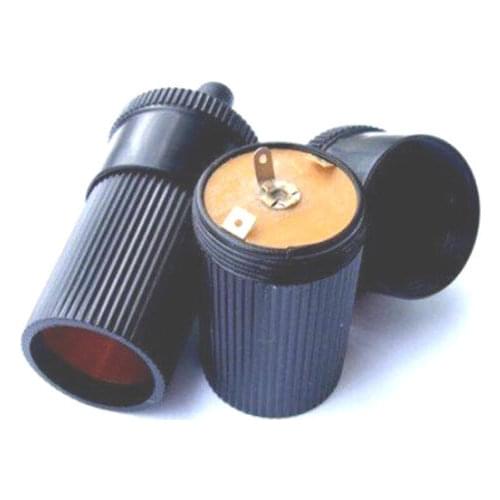 2pcs New Car Charger Power Cigarette Lighter Plug Female socket Cable Soldering