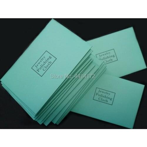 50pcs Good Quality 10x7cm Flannelette Silver Cleaning Polishing Cloths Women Mens DIY Jewelry Accesories Tools Bulk Sales