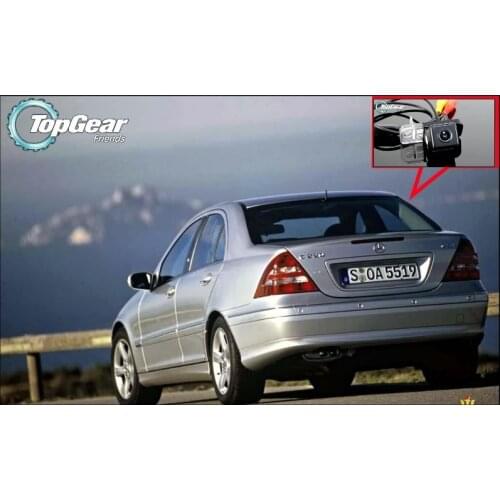 Car Camera For Mercedes Benz C Class MB W203 2001~2007 High Quality Rear View Back Up Camera For TOPGEAR Friends Use | CCD + RCA