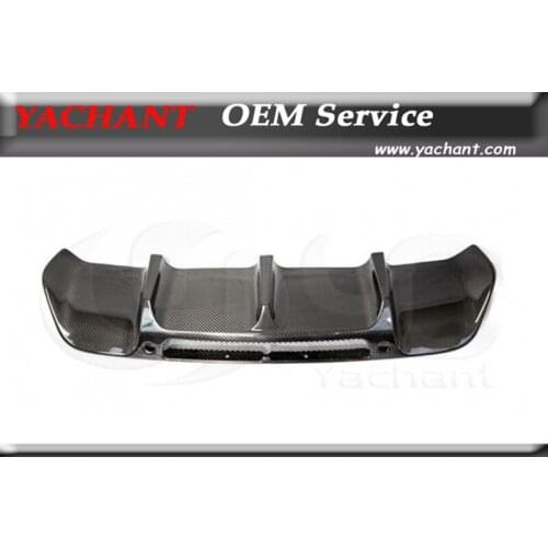 Car-Styling Auto Accessories Dry Carbon Fiber Bodykit Rear Diffuser Fit For 2006-2009 V8 Vantage Rear Bumper Diffuser