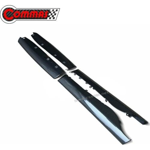 Commas For Mclaren 540C 570S OEM Carbon Fiber Side Skirt Car Side Skirt Extension Rocker Panel Body Kit Side Skirts