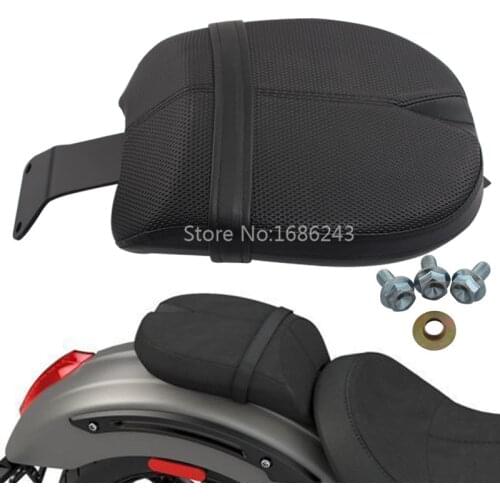 For 2017 Victory Octane Motorcycle Leather Rear Passenger Pillion Pad Seat