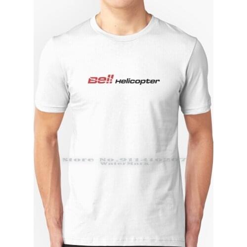 Bell Helicopter T Shirt 100% Pure Cotton Bell Helicopter Bell Textron Helicopter Aerospace Spacex Boeing Airbus Lockheed