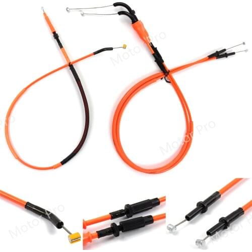 Throttle and Clutch Cable Kits For Kawasaki Ninja ZX6R 2009 - 2016 Motorcycle Accessories ZX-6R 2010 2011 2012 2013 2014 2015