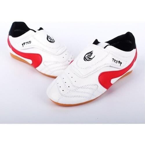 Taekwondo Shoes White Mens Sports Shoe High-quality Breathable Kung Fu Wushu Taichi Karate Martial Arts Wrestling Sneakers