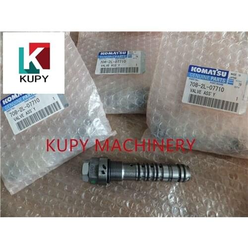 PC200-8 PC220-8 Hydraulic Main Relief Valve 708-2L-07710 for Komatsu Excavator