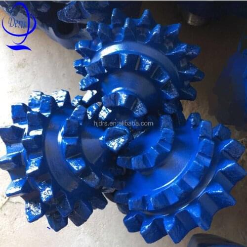 Soft formation 12 " steel teeth tricone rock drill bit for water drilling
