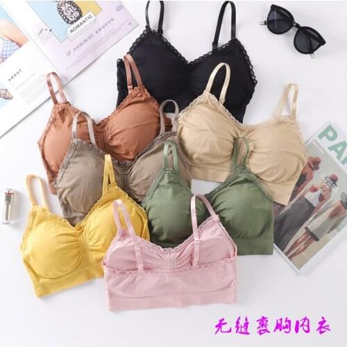 3D Sexy wrapped Lingerie Seamless lace Sport Bra U Type Backless Strapless Top Bra Push Up Bralette Brassiere Women Underwear