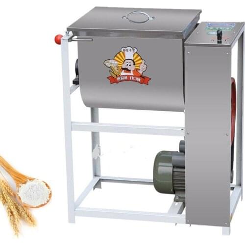25KG Vertical Stainless Steel Automatic Dough Mixer Commercial Multifunctional Noodle Kneading Dumpling Machine Chef Supplies