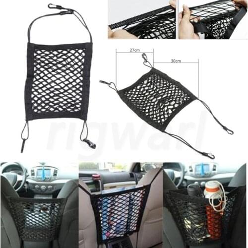 Car-Styling Trunk Seat Storage Net Pocket Bag For Chevrolet Volt EPICA Malibu Camaro Cobalt Orlando Spark