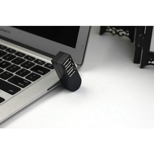 Free shipping Small rotating three USB HUB, USB head 360 rotating three Ports 2.0USB HUB USB splitter Notebook Hub