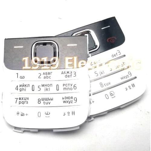 Main Menu English Or russian Keypad Keyboard Buttons Cover Case For Nokia 2730