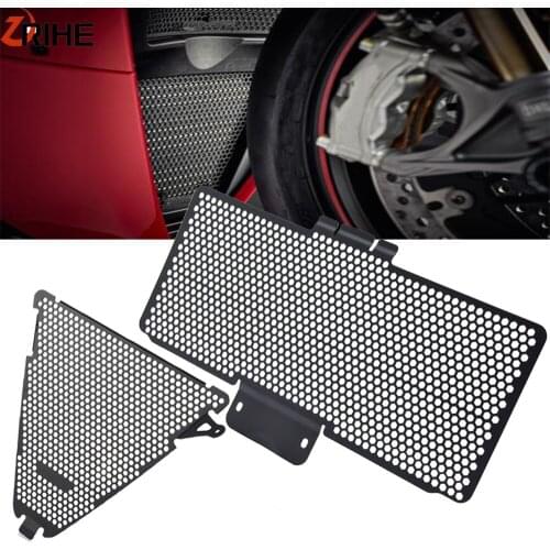For Ducati Panigale 899 959 1199 1299 R S FE 2019 2018 2017 2016 2015 Panigale V2 2020 Upper and Lower Radiator Guard Covers