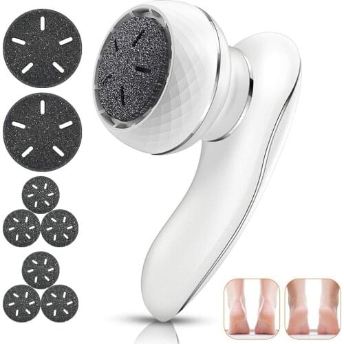 Electric Foot File Callus Remover USB Electric Foot File Pedicure Tools Pedicure Foot Care Tools for Dead Hard Cracked Dry Skin