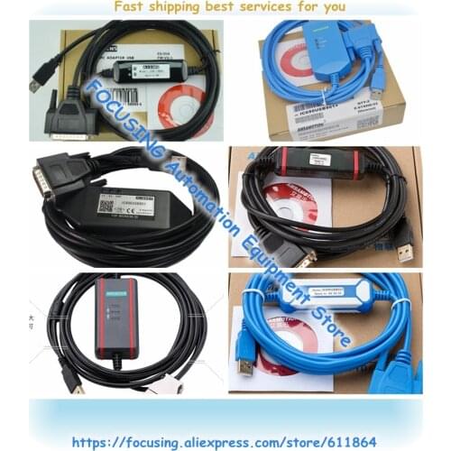 IC690USB901 GE GE90-30 GE90 Programming Cable USB SNP Best PLC Adapter USB-SNP GE90-30 GE90-70