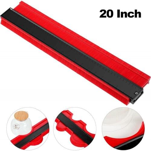 14/25/50cm Gauge Contour Plastic Profile Copy Contour Gauges Standard Wood Marking Tool Tiling Laminate Tiles General Tool