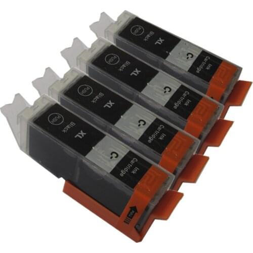 4BK PGI-570 570 black compatible ink cartridge For canon PIXMA MG6850 MG5750 MG6851 MG5751 MG5752 MG5753 TS5050 TS6050 Printer