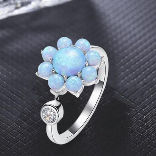 Hot Selling European and American Personality Sun Flower Ring, Ladies Party Flower Ring Whole Sale Sunflower Jewelry