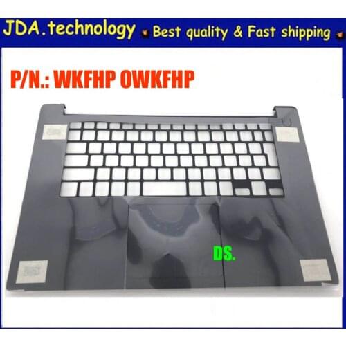 MEIARROW New/orig palmrest topcase For Dell XPS 15 XPS15 9550 UK keyboard Bezel Upper cover 0WKFHP WKFHP,Touchpad