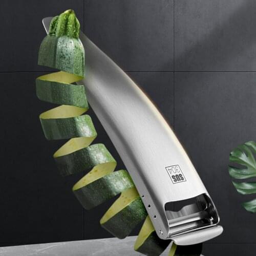 304 Stainless Steel Melon Planer Multifunctional Peeler Dig Fruit Seeds Open Grapefruit Durian Scrape The Melon Sac Kitchen Tool