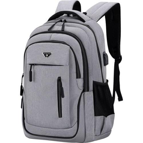 Men USB Charging Laptop Backpack 15.6inch Multifunctional High School College Student Backpack Male Travel Business Bag pack