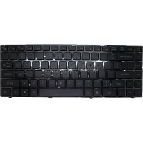 Laptop US Keyboard For Quanta JW2 English MP-11L33US-9202 AEJW2U00010 black with frame new