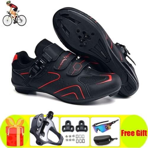 Sapatilha Ciclismo New Professional Athletic Road Cycling Shoes Bike Cycling Sneakers Sports Bicycle Shoes