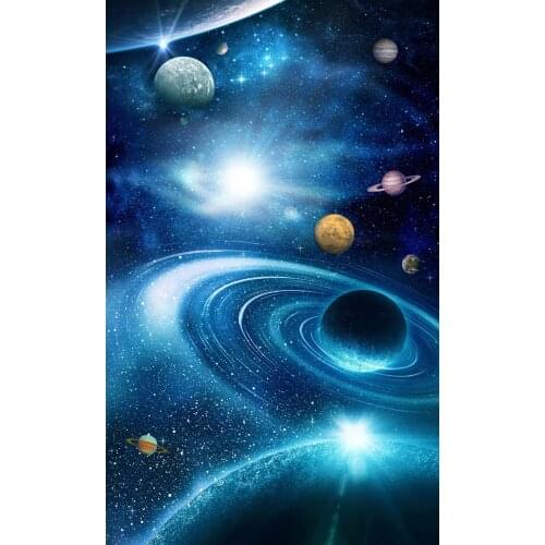 Large ceiling Papel Mural 8d/3D Wallpaper Mural for Living Room Wall paper 8d Cosmos Photo Mural 3D Wallcoverings decorate