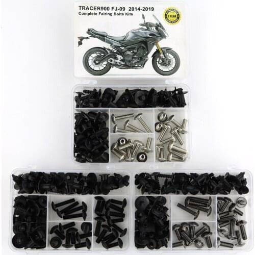 Fit For Yamaha Tracer 900 FJ-09 2014 2015 2016 2017 2018 2019 Motorcycle Complete Full Fairing Bolts Kit Clips Screws Steel