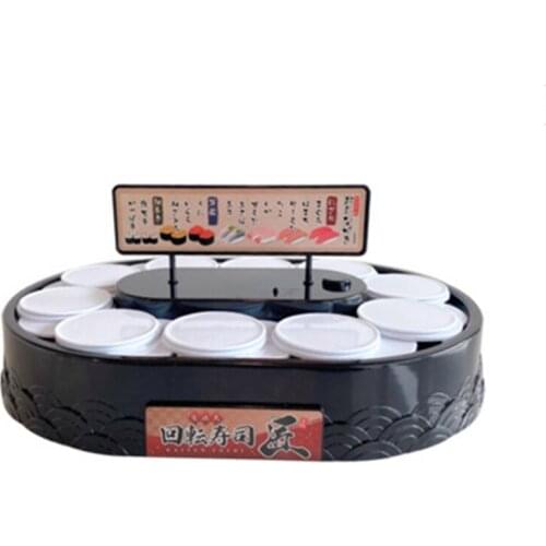 Hot Rotary Sushi Machine, Automatic Rotating Sushi, Home Sushi Display Table Swing Tray