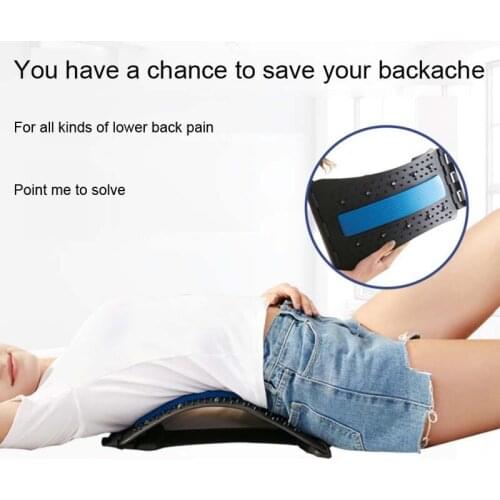 Lumbar orthosis, lumbar disc, lumbar disc protrusion, stretcher, waist strain, lumbar support, lumbar pain, spine cushion